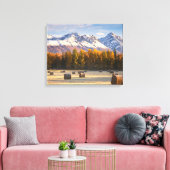 Alaska Farming Leinwanddruck (Insitu (Wohnzimmer))