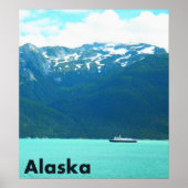Alaska Ferry Poster (Vorne)