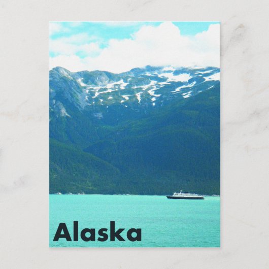 Alaska Ferry Postkarte (Vorderseite)