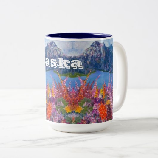 Alaska Fireweed 15oz Tasse (VorderseiteRechts)