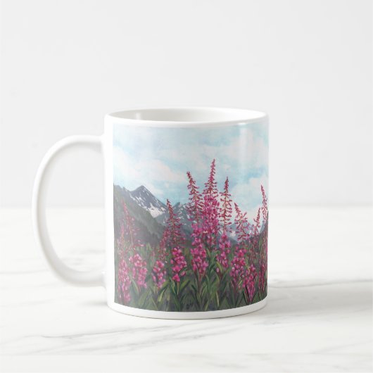 Alaska Fireweed Tasse (Links)