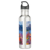 Alaska Fireweed Wasserflasche Edelstahlflasche (Rückseite)