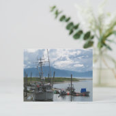 Alaska-Fischerboot Postkarte (Stehend Vorderseite)