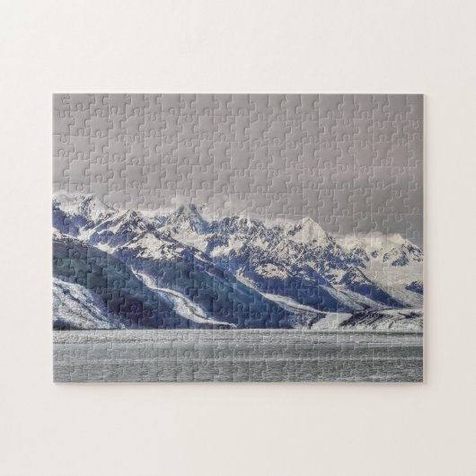 Alaska Fjord Glacier Landscape Foto Puzzle (Horizontal)