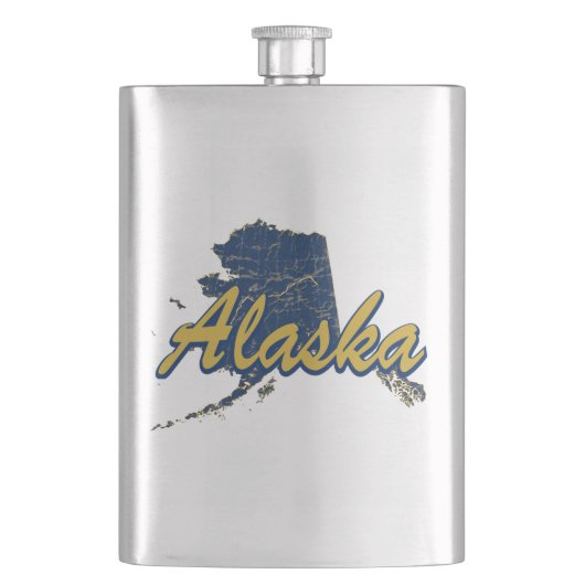 Alaska Flachmann (Vorderseite)