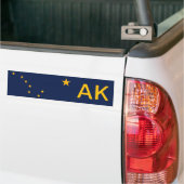 Alaska Flag Autoaufkleber (Auf Lkw)
