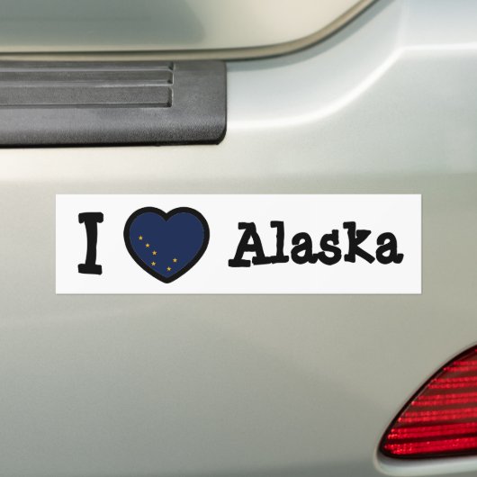 Alaska Flag Autoaufkleber (Auf Auto)