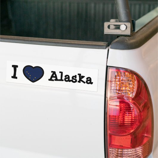 Alaska Flag Autoaufkleber (Auf Lkw)
