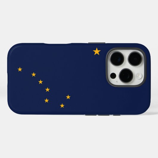 Alaska Flag Case-Mate iPhone Hülle (Rückseite (Horizontal))