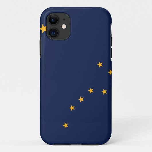 Alaska Flag Case-Mate iPhone Hülle (Rückseite)