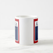 Alaska Flag Design Kaffeetasse (Mittel)