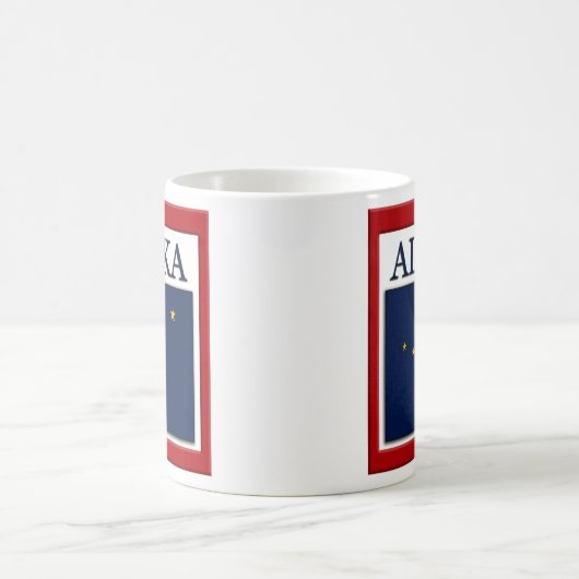 Alaska Flag Design Kaffeetasse (Mittel)