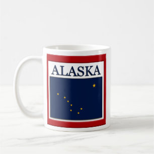 Alaska Flag Design Kaffeetasse