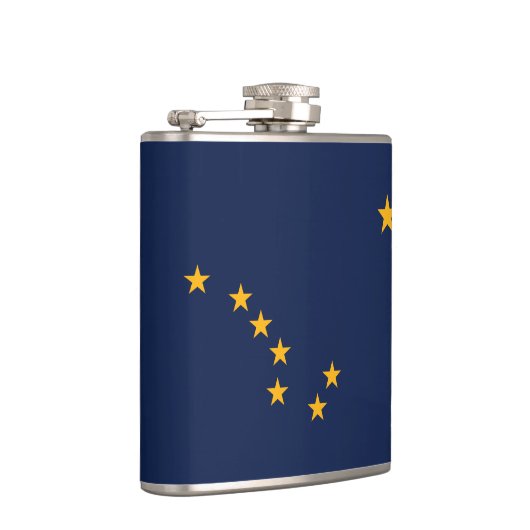 Alaska Flag Flachmann (Rechts)