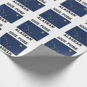 Alaska Flag Geschenkpapier (Ecke)