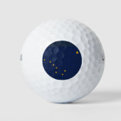 ALASKA FLAG GOLFBALL (Vorderseite)