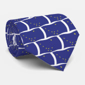 Alaska Flag Krawatte (Gerollt)