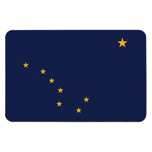 Alaska Flag Magnet (Horizontal)