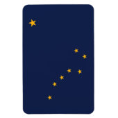 Alaska Flag Magnet (Vertikal)