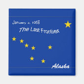 Alaska Flag Magnet (Vorne)