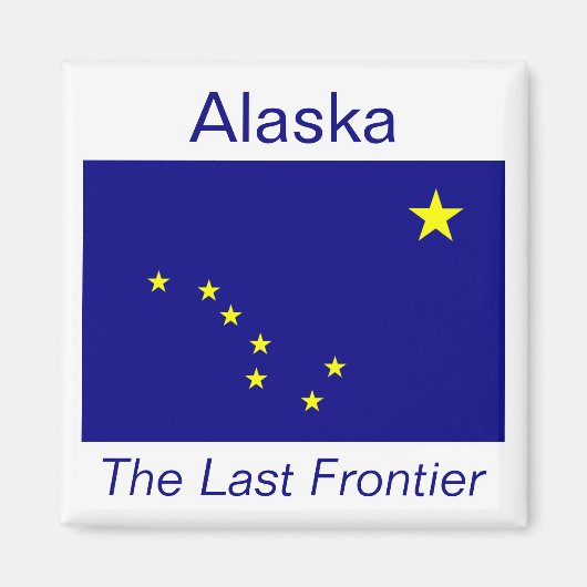 Alaska Flag Magnet (Vorne)