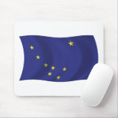 Alaska Flag Mousepad (Mit Mouse)