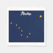Alaska Flag Napkins Serviette (Vorderseite)