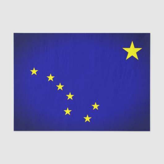 Alaska-Flag-Papier Seidenpapier (Vorderseite)