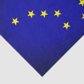 Alaska-Flag-Papier Seidenpapier (Ausschnitt)