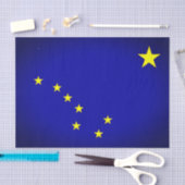 Alaska-Flag-Papier Seidenpapier (Handwerk)