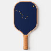 Alaska Flag Pickleball Schläger (Vorderseite)