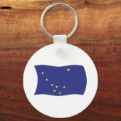 Alaska Flag Schlüsselanhänger (Vorderseite)