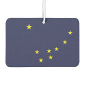 ALASKA-Flagge - Autolufterfrischer (Rückseite)
