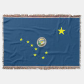 Alaska-Flagge Decke (Vorderseite)