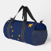 Alaska-Flagge Duffle Bag (Rechte Ecke)