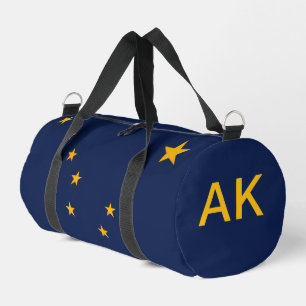 Alaska-Flagge Duffle Bag