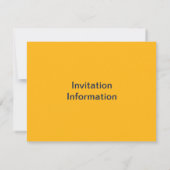 Alaska-Flagge Einladung (Rückseite)