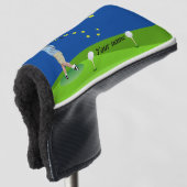 Alaska-Flagge Golf Headcover (3/4 Vorderseite)