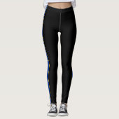 Alaska-Flagge Leggings (Vorderseite)