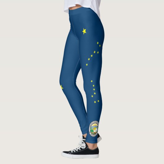 Alaska-Flagge Leggings (Links)