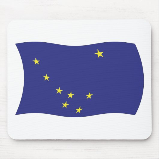 Alaska-Flagge-Mauspad Mousepad (Vorne)