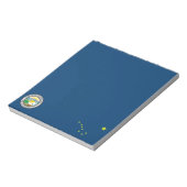 Alaska-Flagge Notizblock (Rotiert)