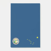 Alaska-Flagge Post-it Klebezettel (Vorderseite)