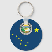 Alaska-Flagge Schlüsselanhänger (Vorderseite)