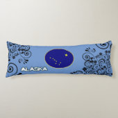 Alaska-Flagge Seitenschläferkissen (Vorderseite)