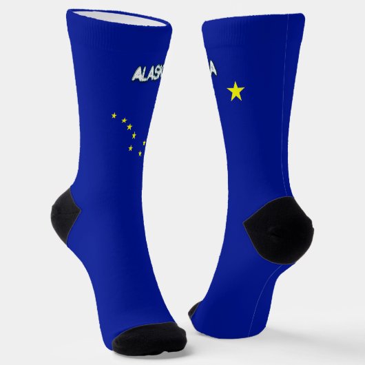 Alaska-Flagge Socken (Gewinkelt)