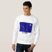 Alaska-Flagge Sweatshirt (Vorne ganz)