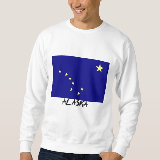 Alaska-Flagge Sweatshirt (Vorderseite)
