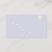 Alaska-Flagge Visitenkarte (Rückseite)