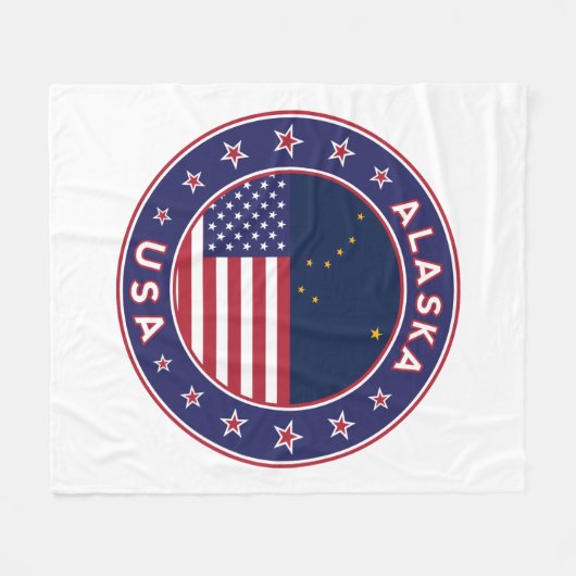 Alaska Fleecedecke (Vorderseite (Horizontal))
